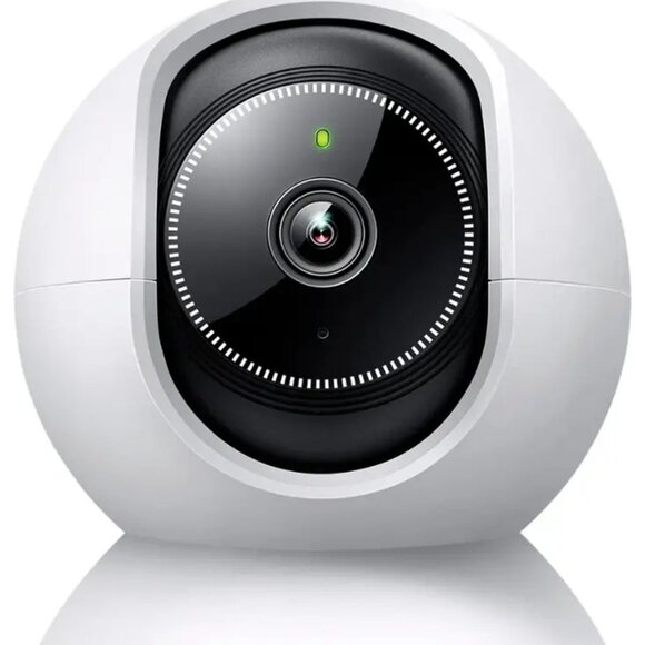 New TP-Link - Tapo 360º Pan/Tilt 2K QHD Home Security Camera (TCB72)